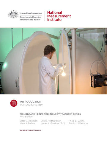 Monograph 10 Introduction to Radiometry