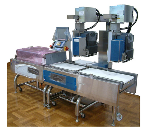 Verifying automatic packaging conveyor weighers